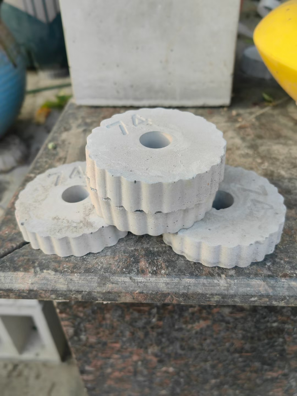 齿轮形圆饼垫块 直径 54.64.74mm