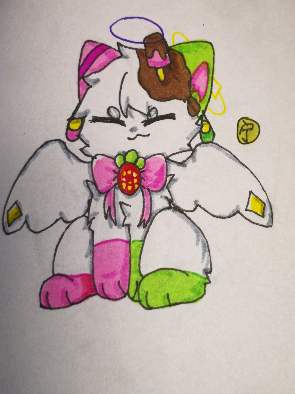 沃雨酱 @沃雨小号号 @团子还没有上幼儿园咩 @团子小号号 (大小号都