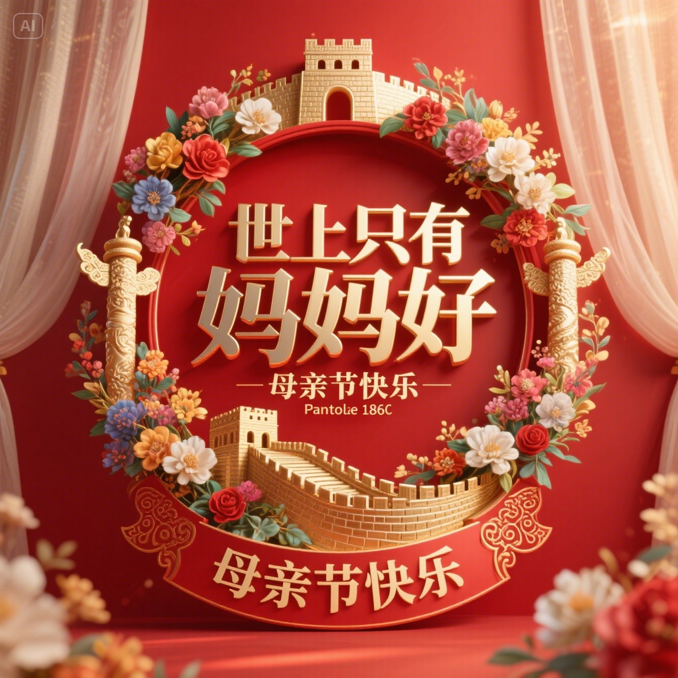 母亲节快乐!世上只有妈妈好,ai也懂这份爱