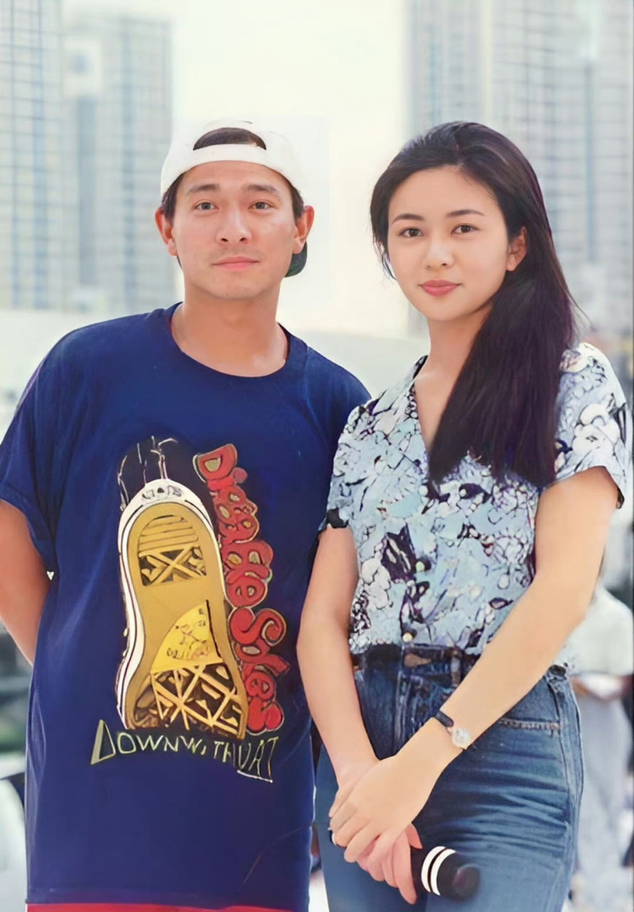 刘德华和关之琳年轻时候的合照 俊男靓女! 67