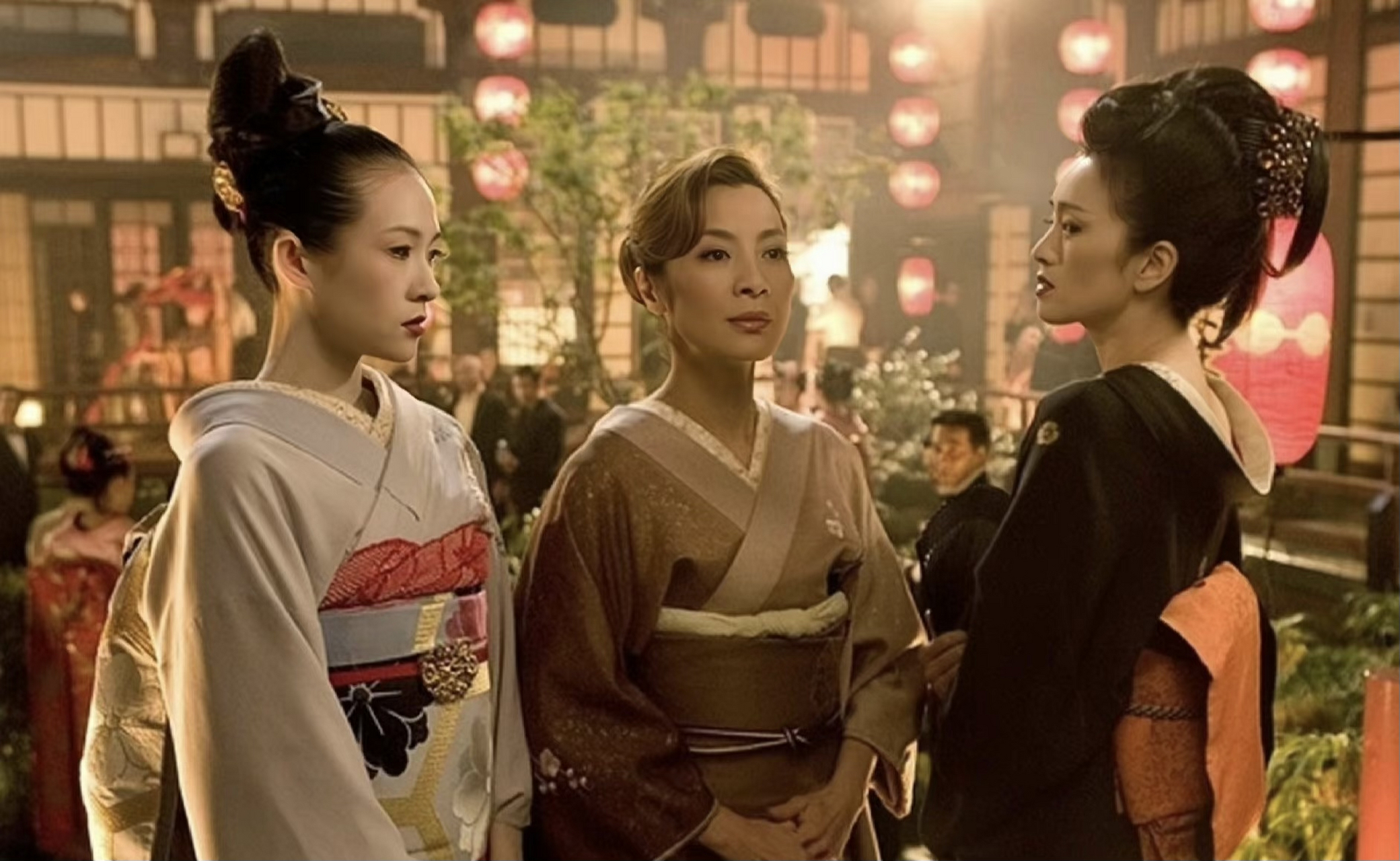 《艺伎回忆录》杨紫琼,巩俐,章子怡图集 #动态创作月# #三月打卡挑战
