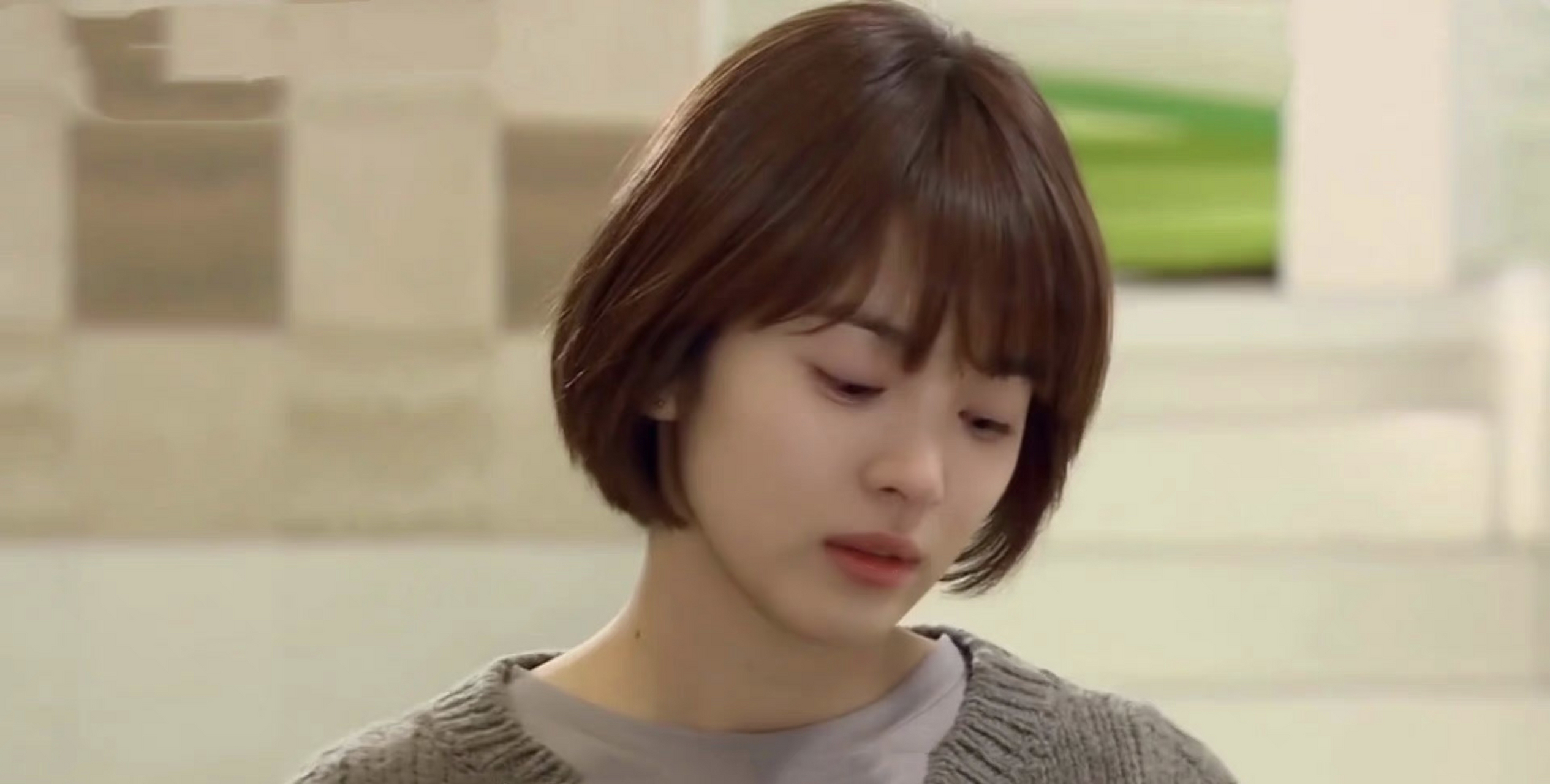 早期短发的宋慧乔vs现在短发的宋慧乔,乔妹现在多少有点封心锁爱内