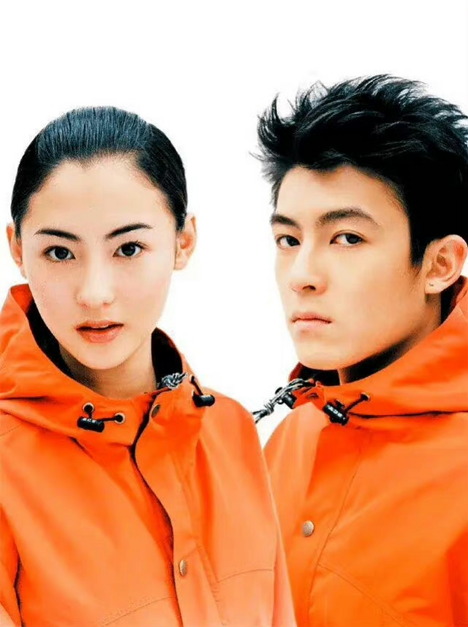 陈冠希,张柏芝当年一起代言以纯 67