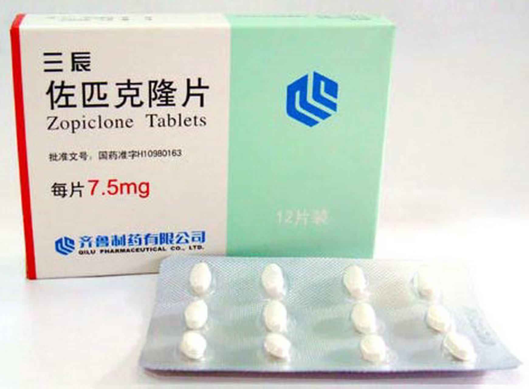 佐匹克隆,非苯二氮卓类. 小剂量抗焦虑,中剂量镇静催眠,大剂量抗惊厥.