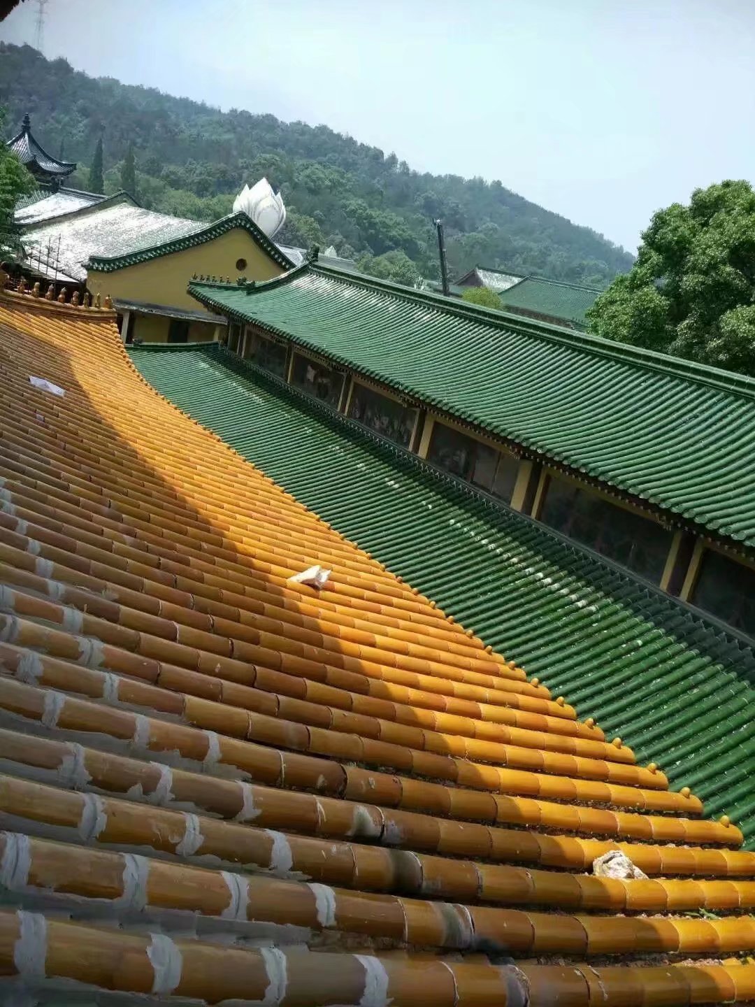 江西 古建筑瓦屋面防水维修 广西 寺庙琉璃瓦屋面渗水修缮 固宝康实业