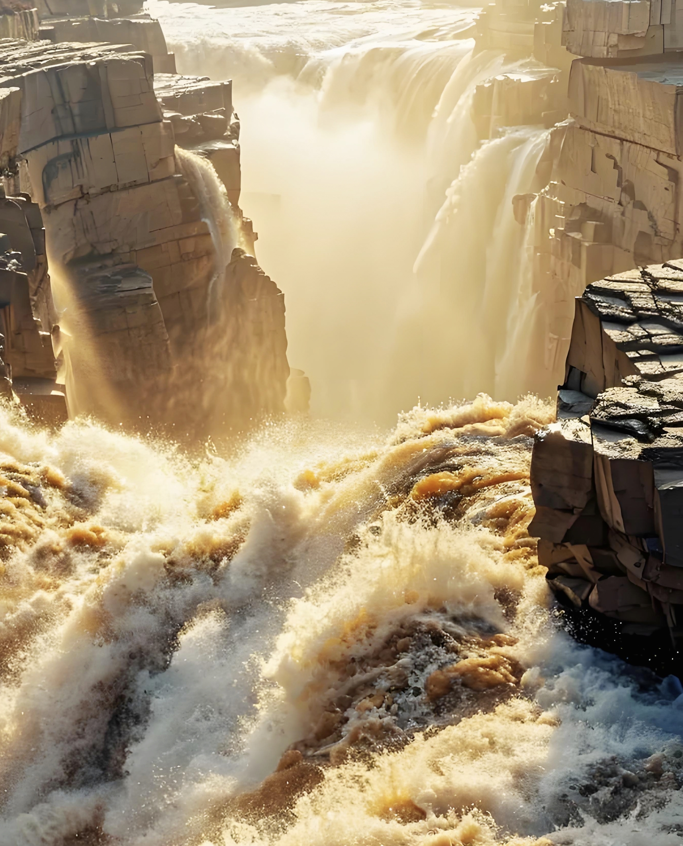 《浪淘沙·壶口瀑布》