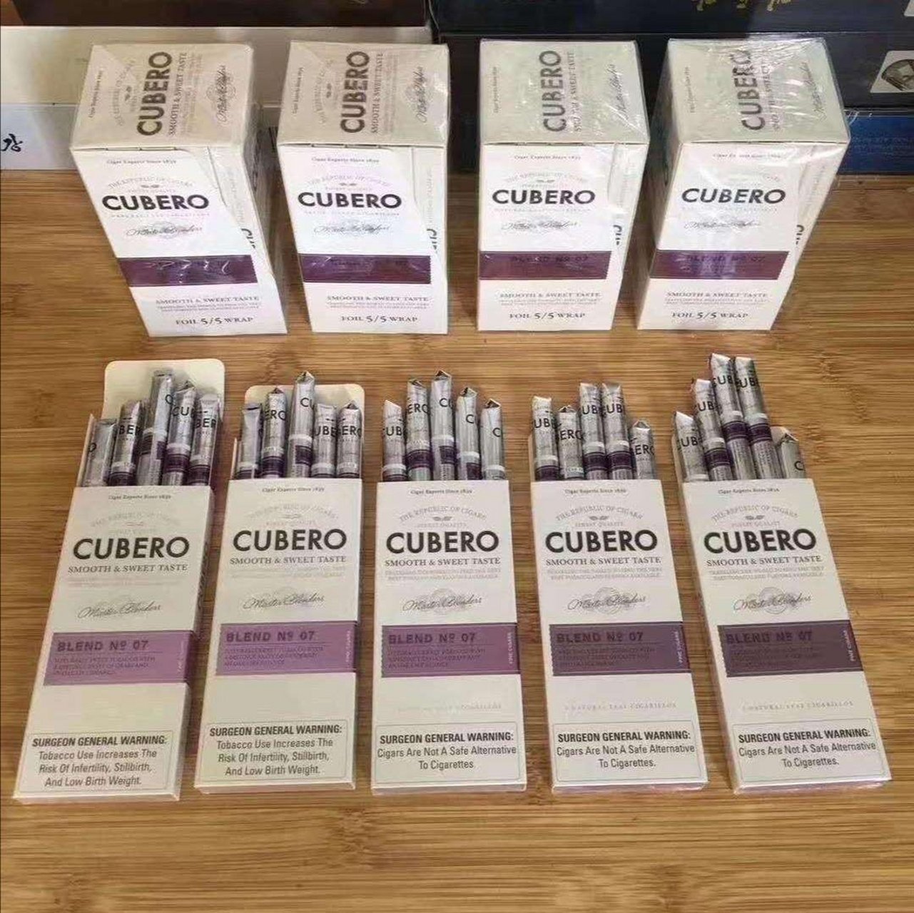 库贝罗cubero小雪茄   【产地】欧洲 【尺寸】长4.