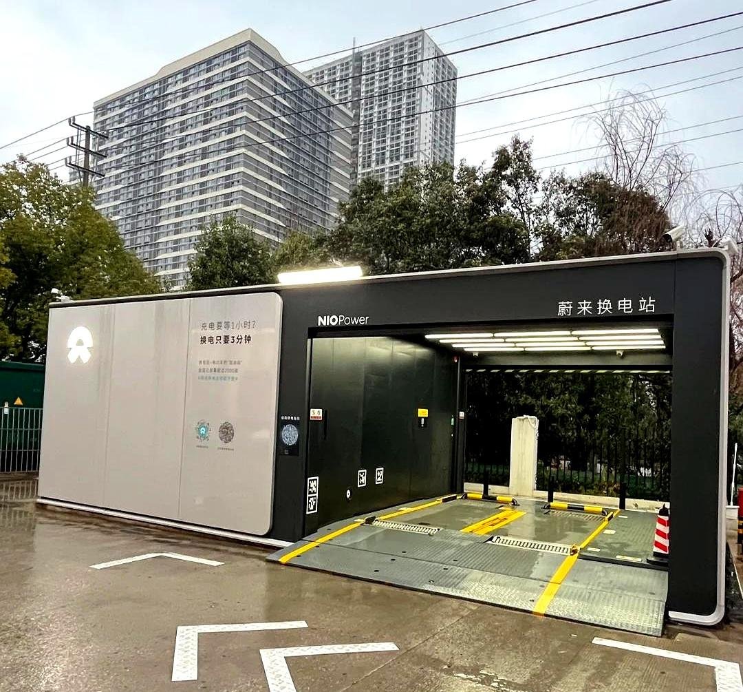 蔚来G318川藏换电道路座换电站正式上线米