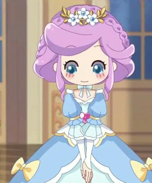 爱心花仙魔法使者千韩美图,花港市千金大小姐,生辰花丁香,代表爱心