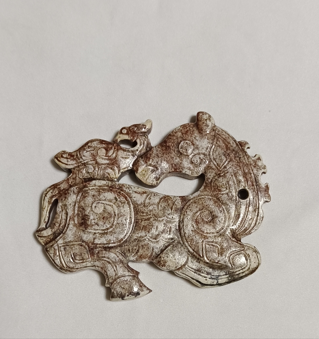 商代马