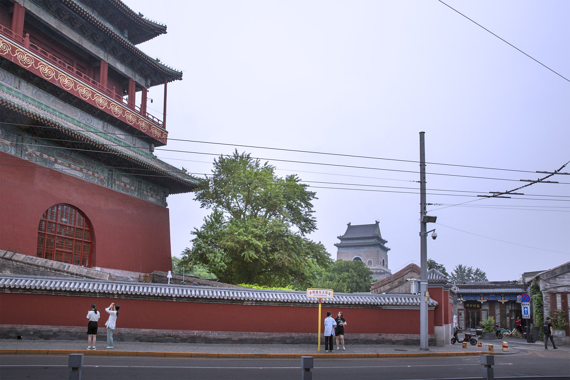 老北京城的地标之一"鼓楼"#旅行交流分享# #2024旅游指南# #2023翻篇