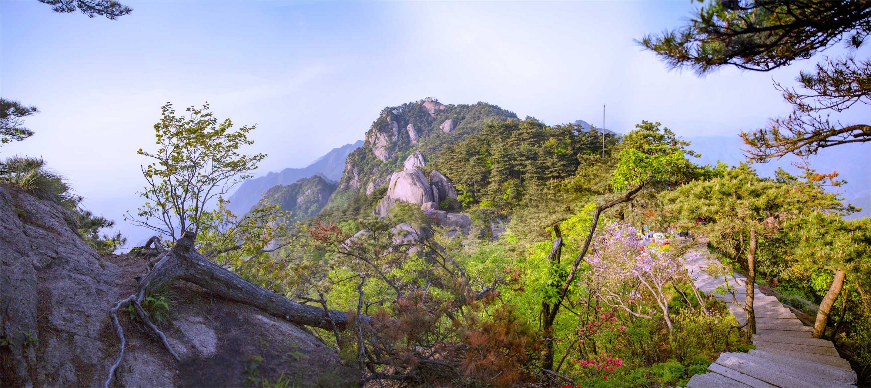 九华山,古称陵阳山,九子山,为"中国佛教四大名山"之一,位于安徽省池州