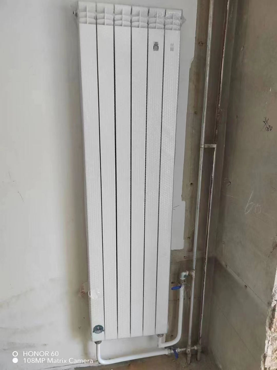 品尚铜铝复合暖气片安装效果分享