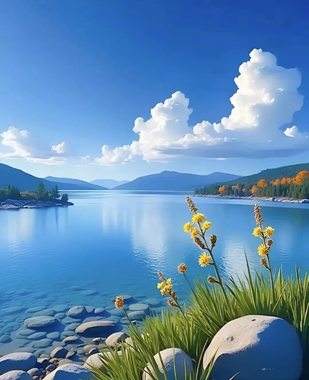 这份宁静致远,让人心灵得以栖息,共鸣于大自然那份