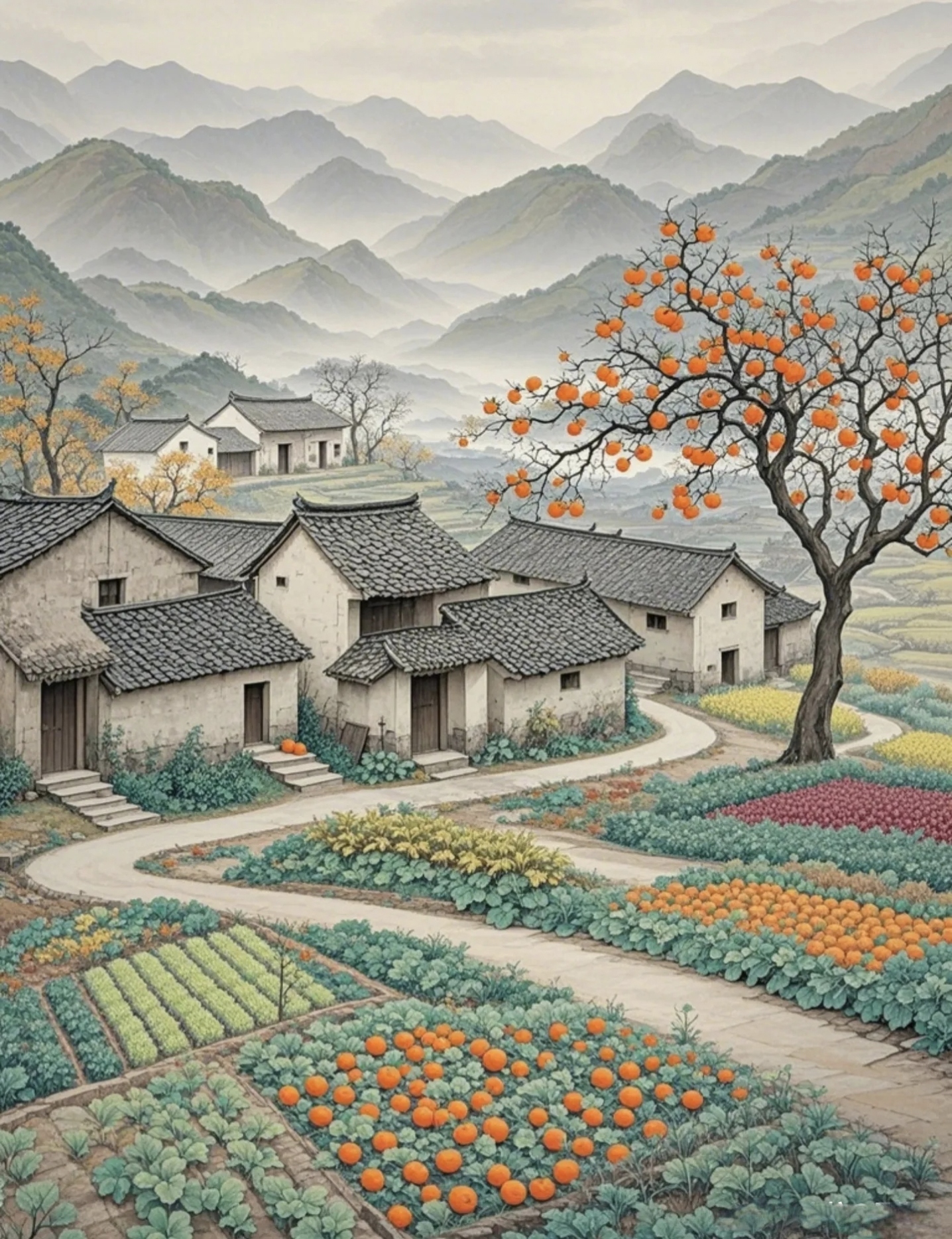 绿意盎然的蔬菜,在晨露的滋润下更显生机勃勃