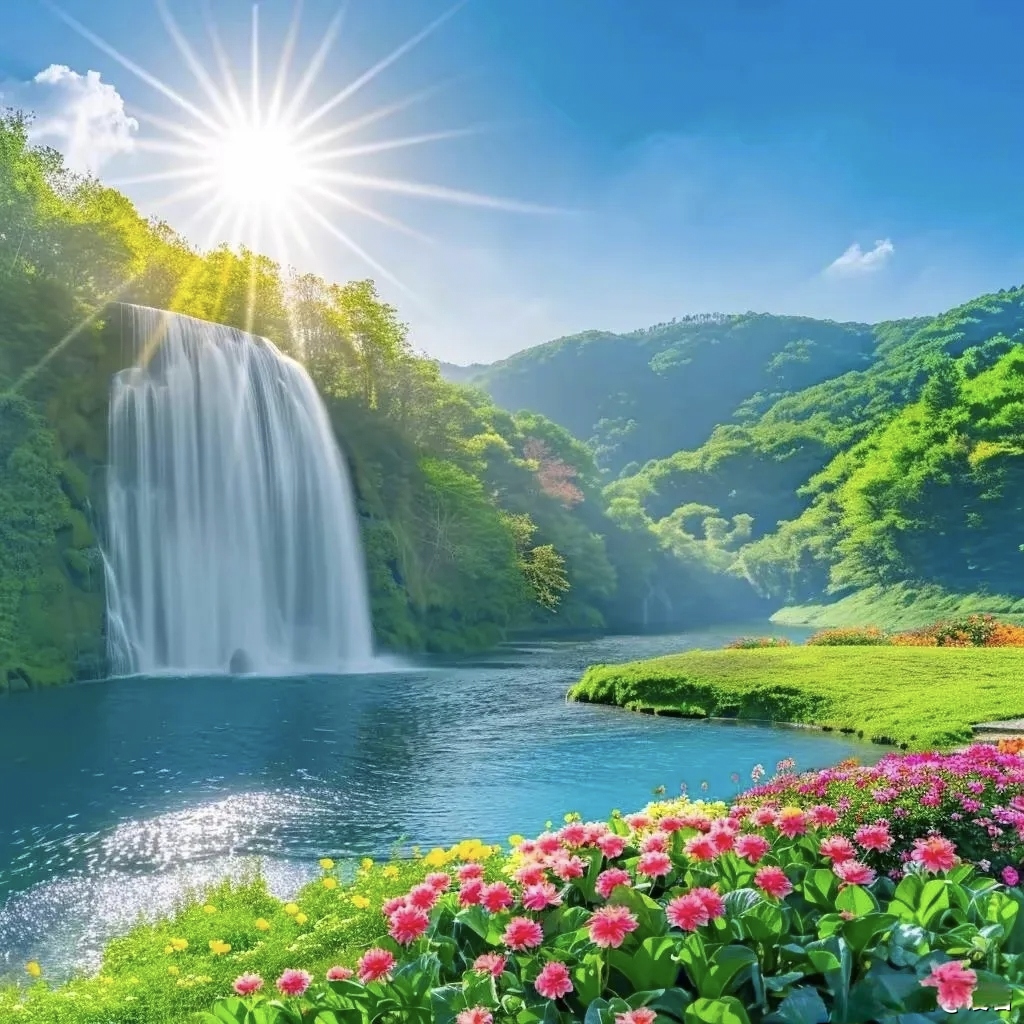 微信头像 2024年最旺人的山水风景转运头像#热点引擎计划