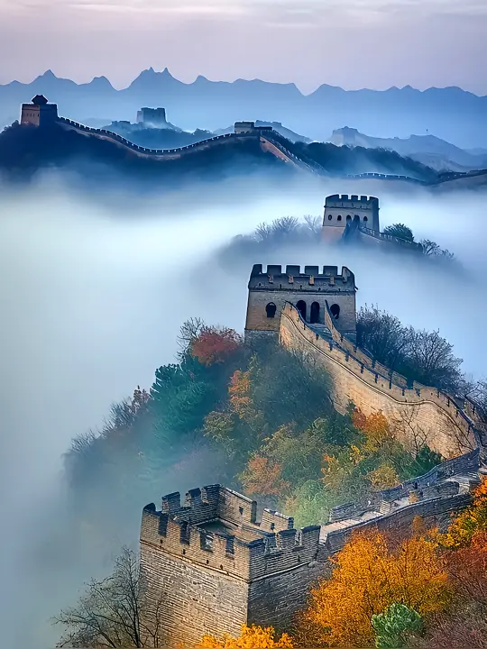 手机壁纸:万里长城,无限精彩.#热点引擎计划