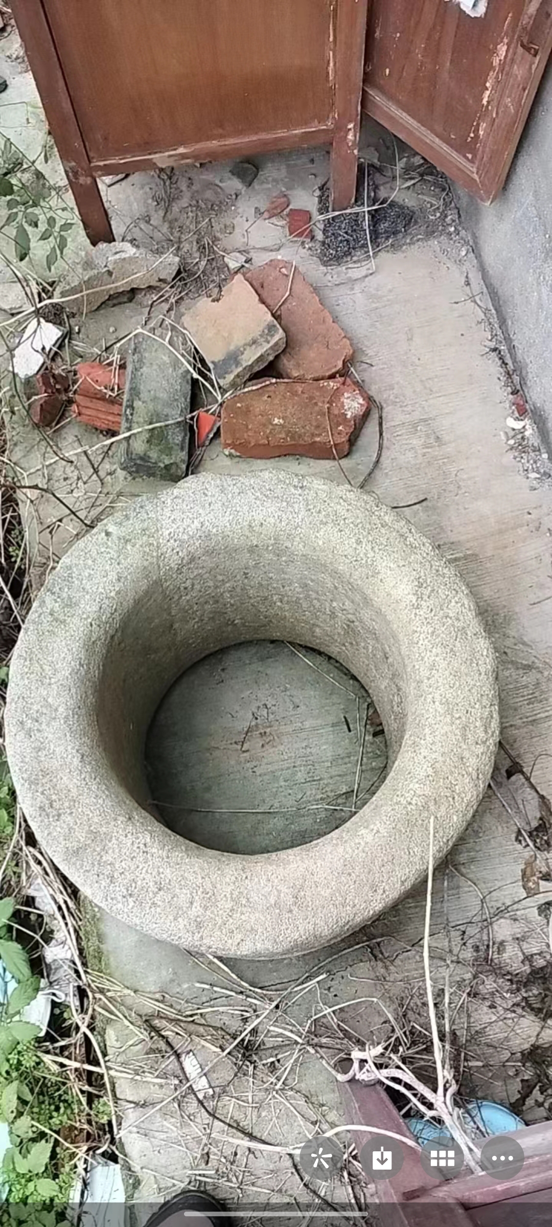 300年的石井栏有谁收藏!