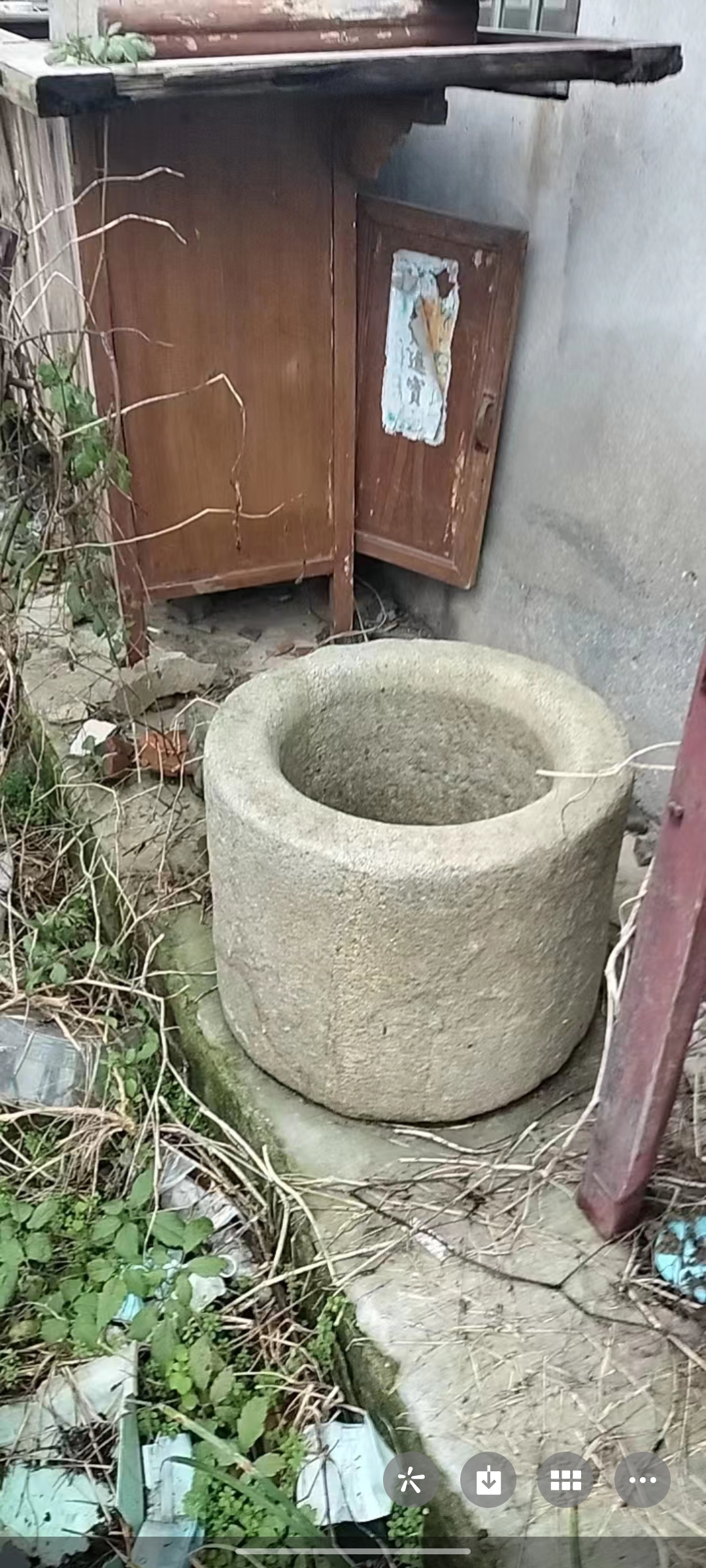 300年的石井栏有谁收藏!