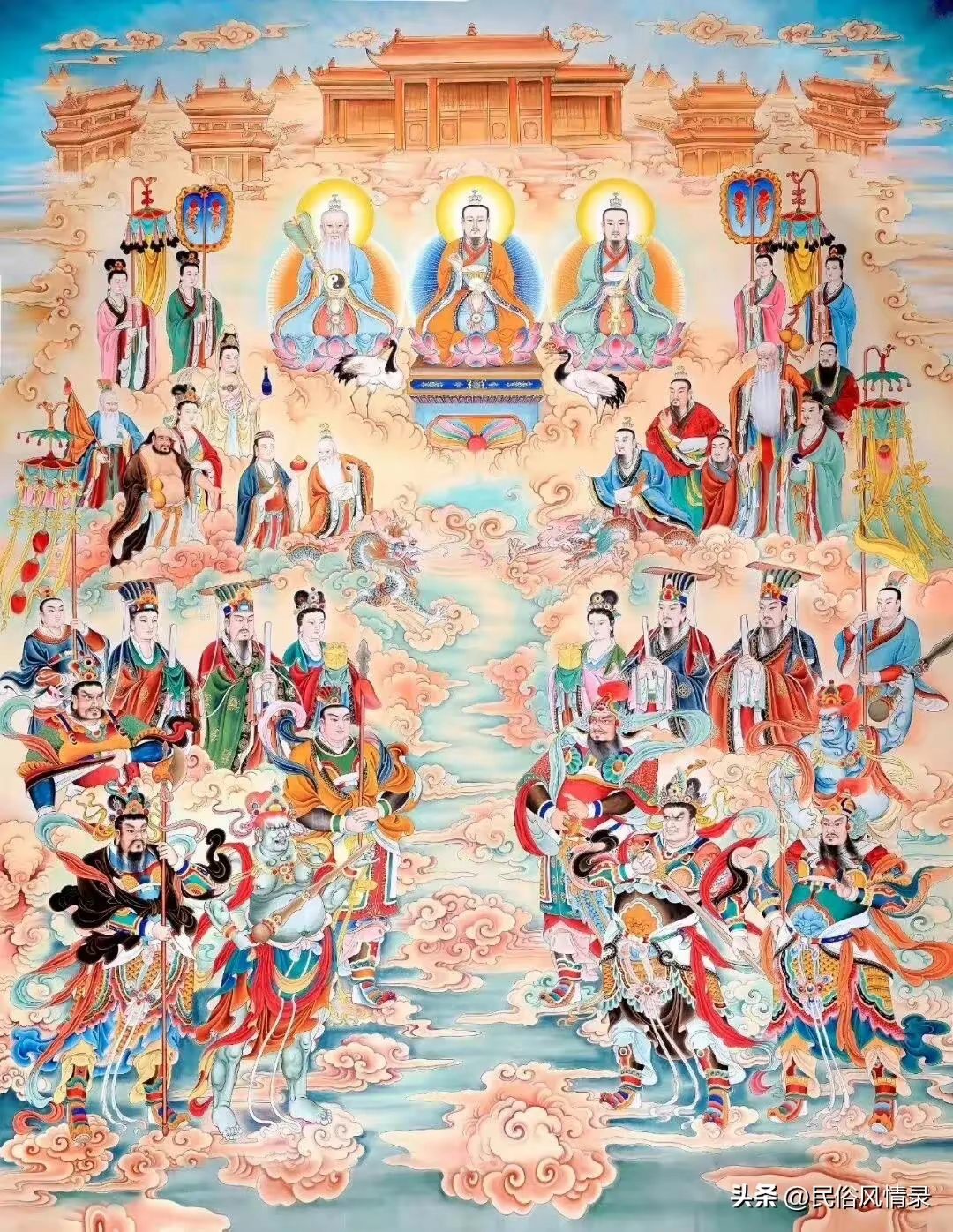 菩萨全部图像24位诸天菩萨全部图片南无东方净琉璃世界净土十二神将