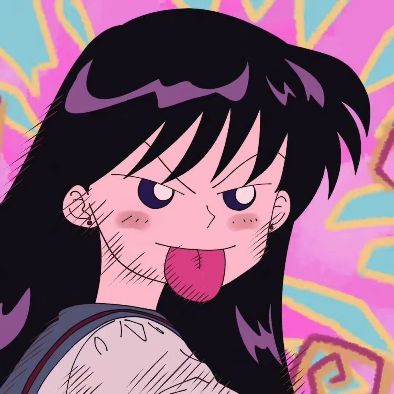 女生搞怪头像#头像# #女生头像