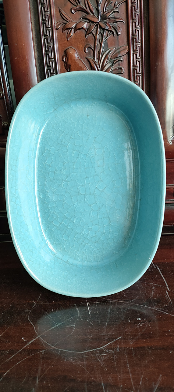 北宋汝窑天青釉水仙盆精品欣赏