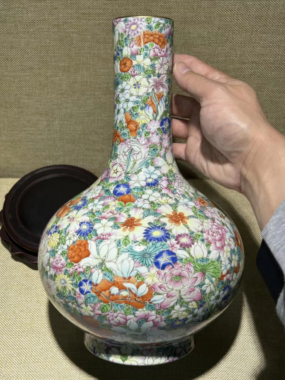 百花不落地瓷器图片图片