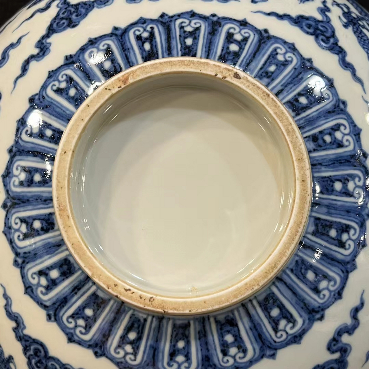 明宣德青花云龙纹大碗精品