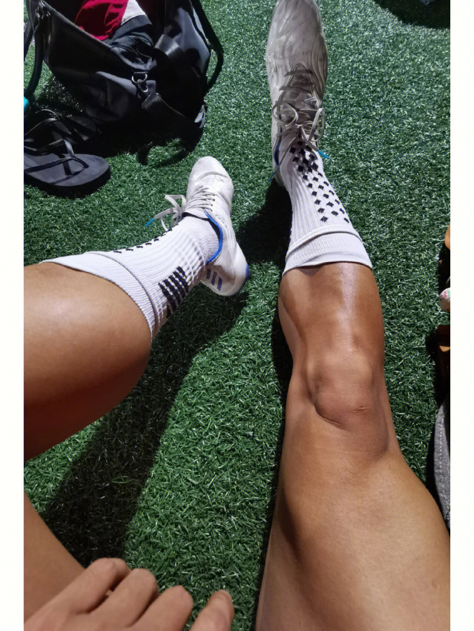 假如足球运动员们都有这样肌肉线条的腿,还能那么难赢么?