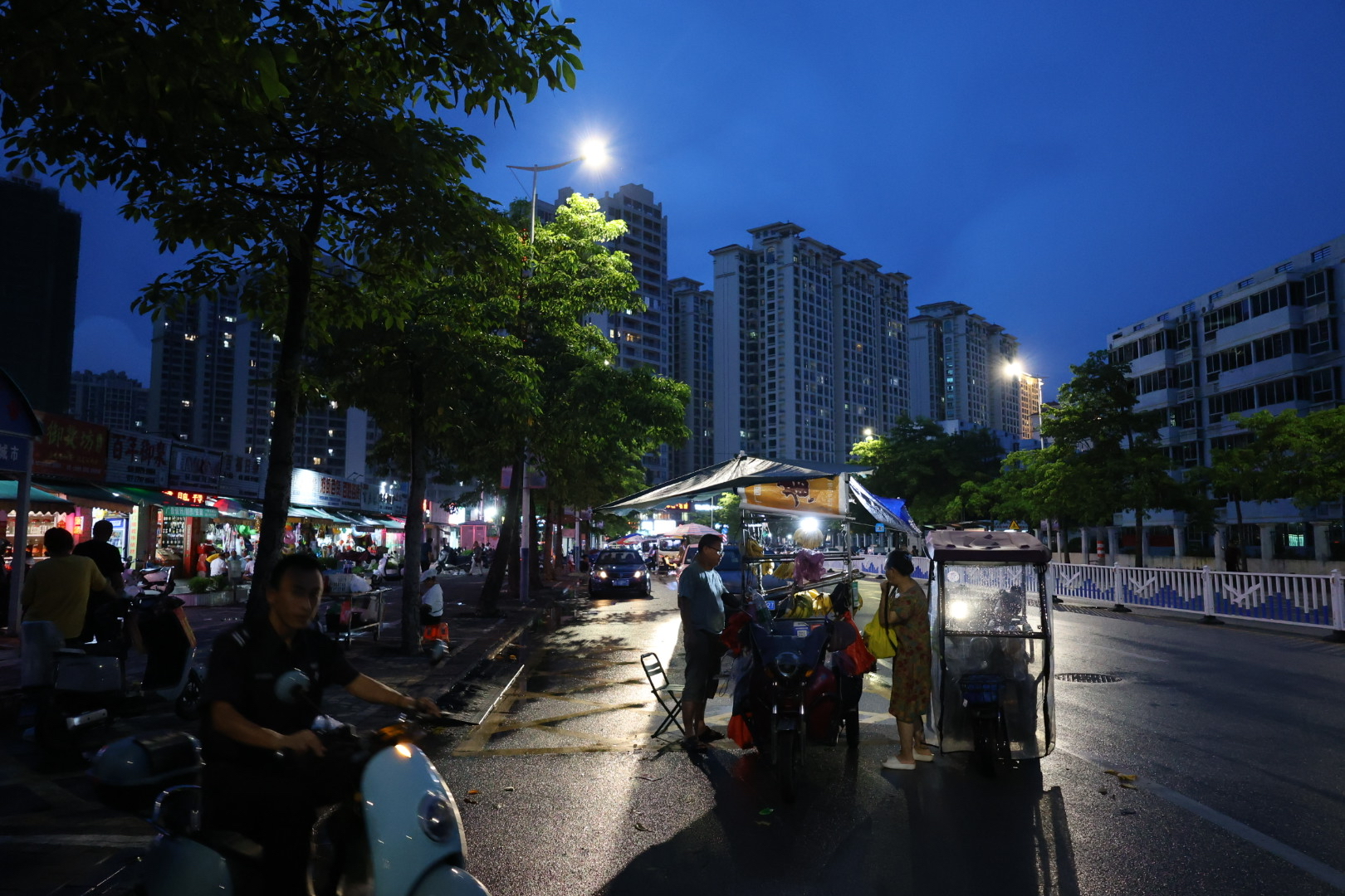 北海夜生活图片