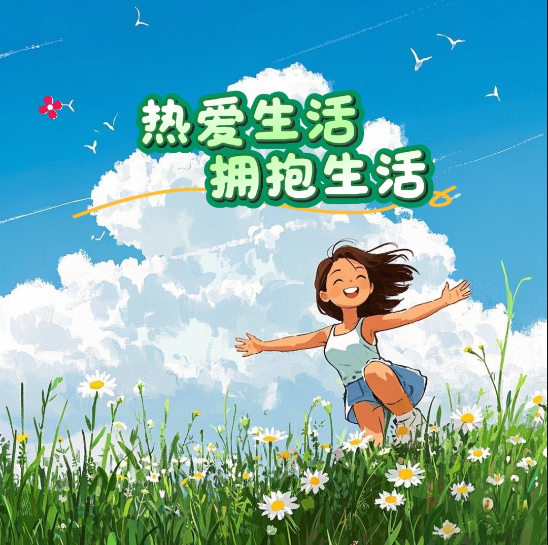 《热爱生活,拥抱生活》 早晨好,亲爱的小伙伴们!
