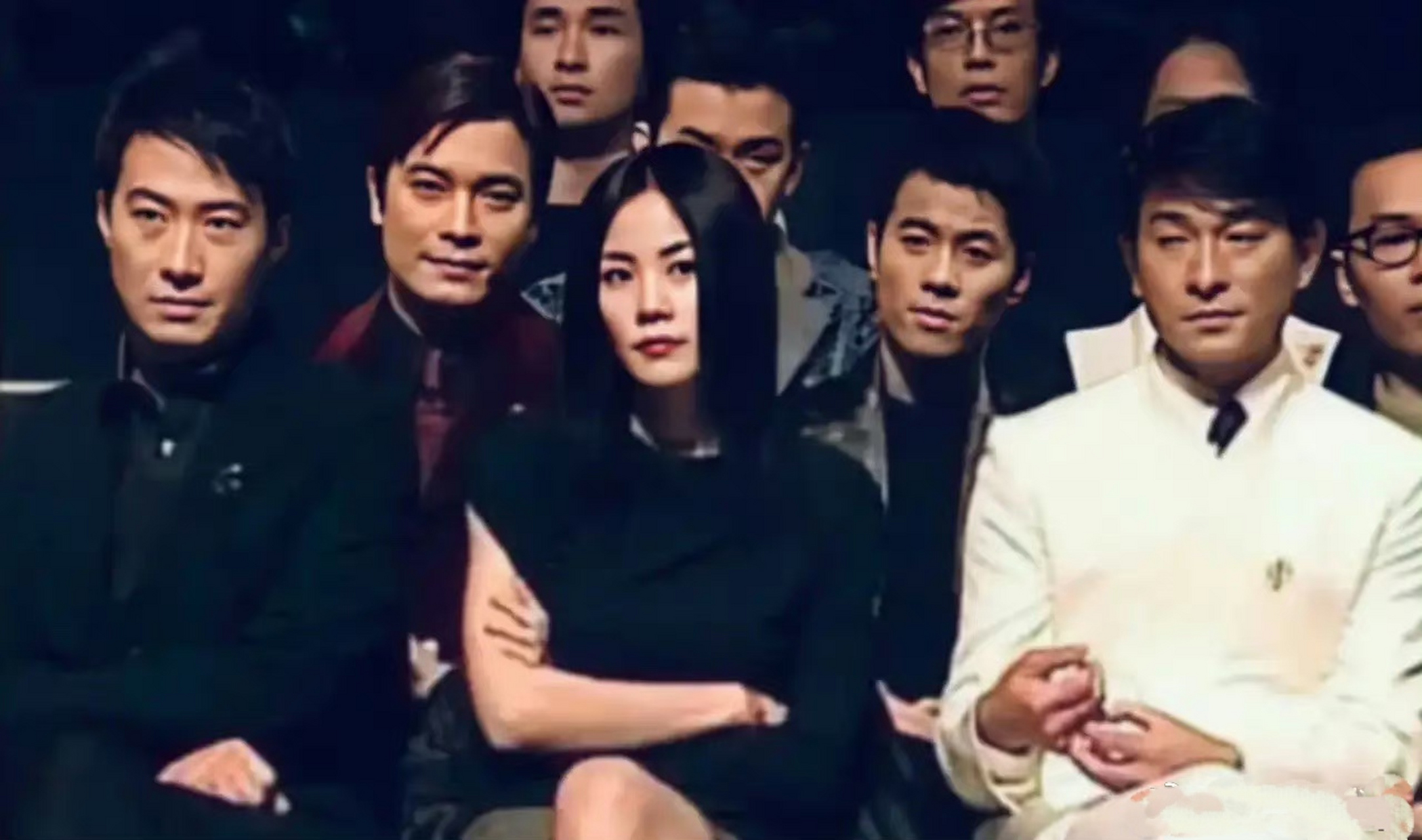 王菲坐在黎明刘德华两位天王中间,这气场太强大了. 67