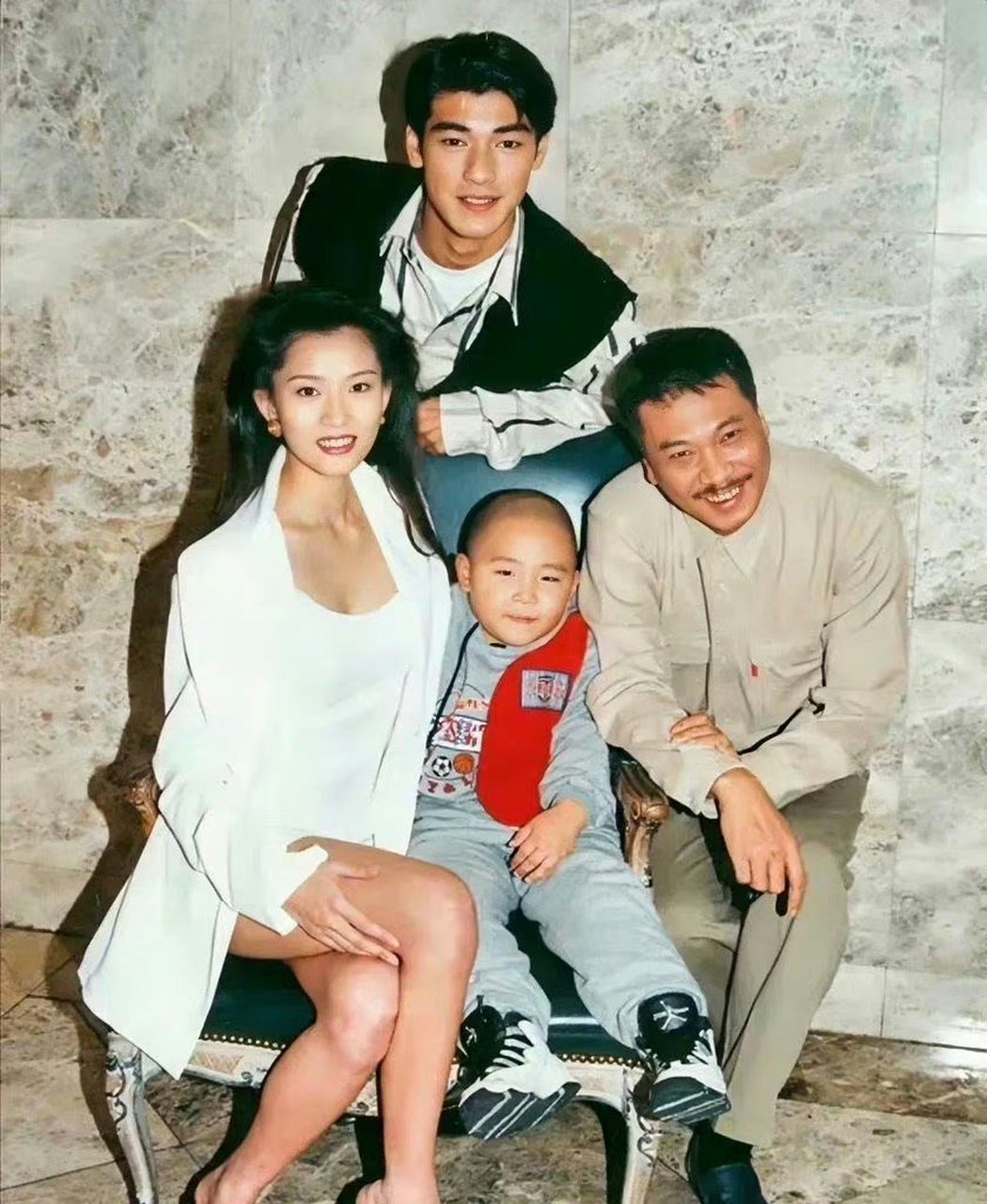 老照片:叶全真,金城武,郝劭文,达叔,时间过得真快.