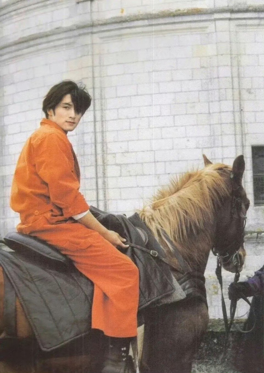 谢霆锋骑马照,你觉得他适合哪个古装角色? 67