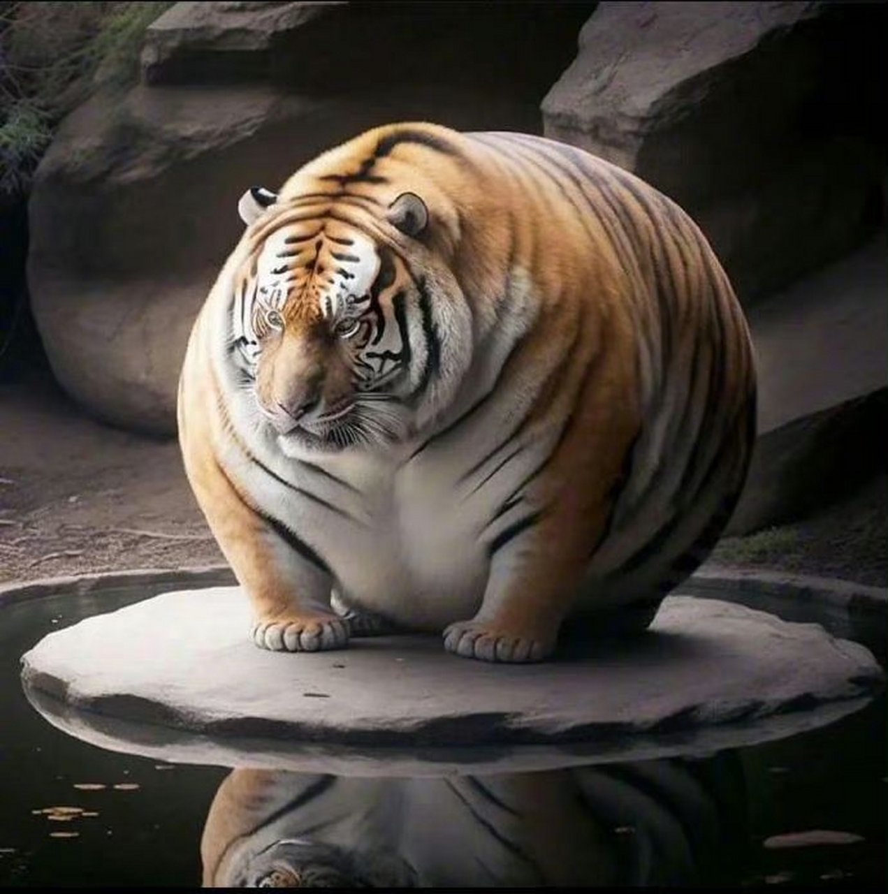 当动物们都变得胖胖的……[左捂脸]