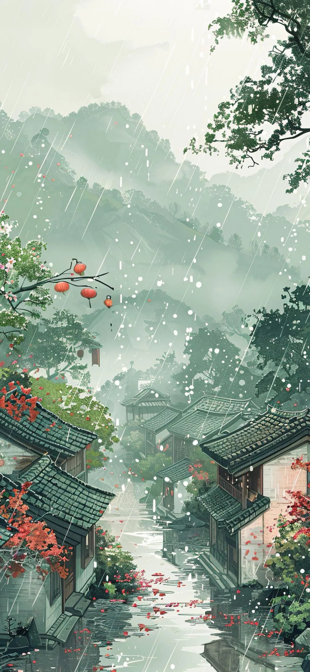 烟雨江南,水墨丹青.这样的小屋你喜欢吗?#江南烟雨# #动态连更挑战