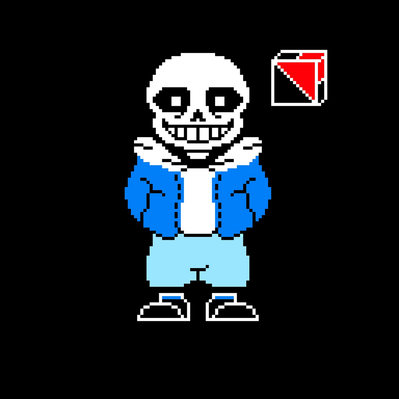 时空sans 作者:@时空小涵qwq au:时空之外  画师:@百目幻幽