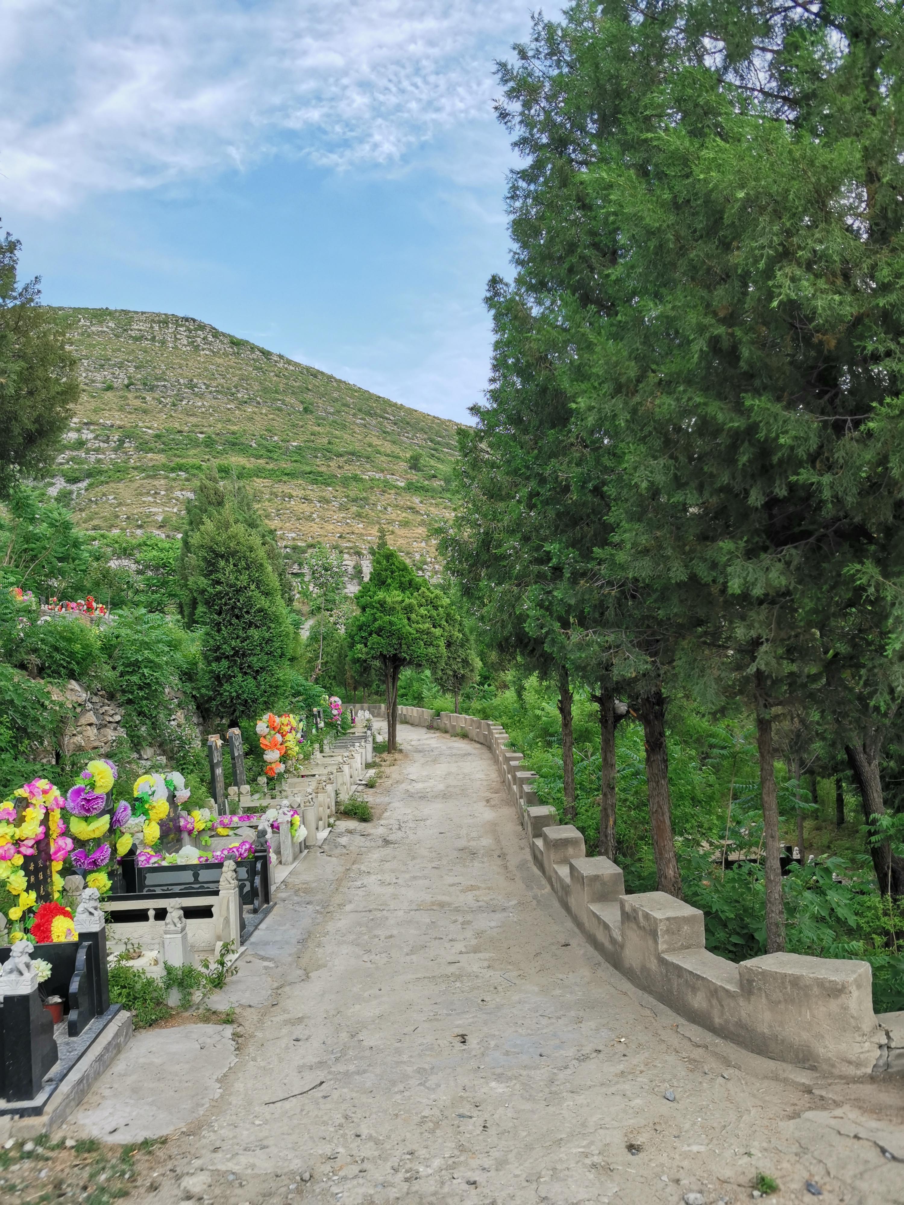 满城龙凤公墓,真山真景真风水