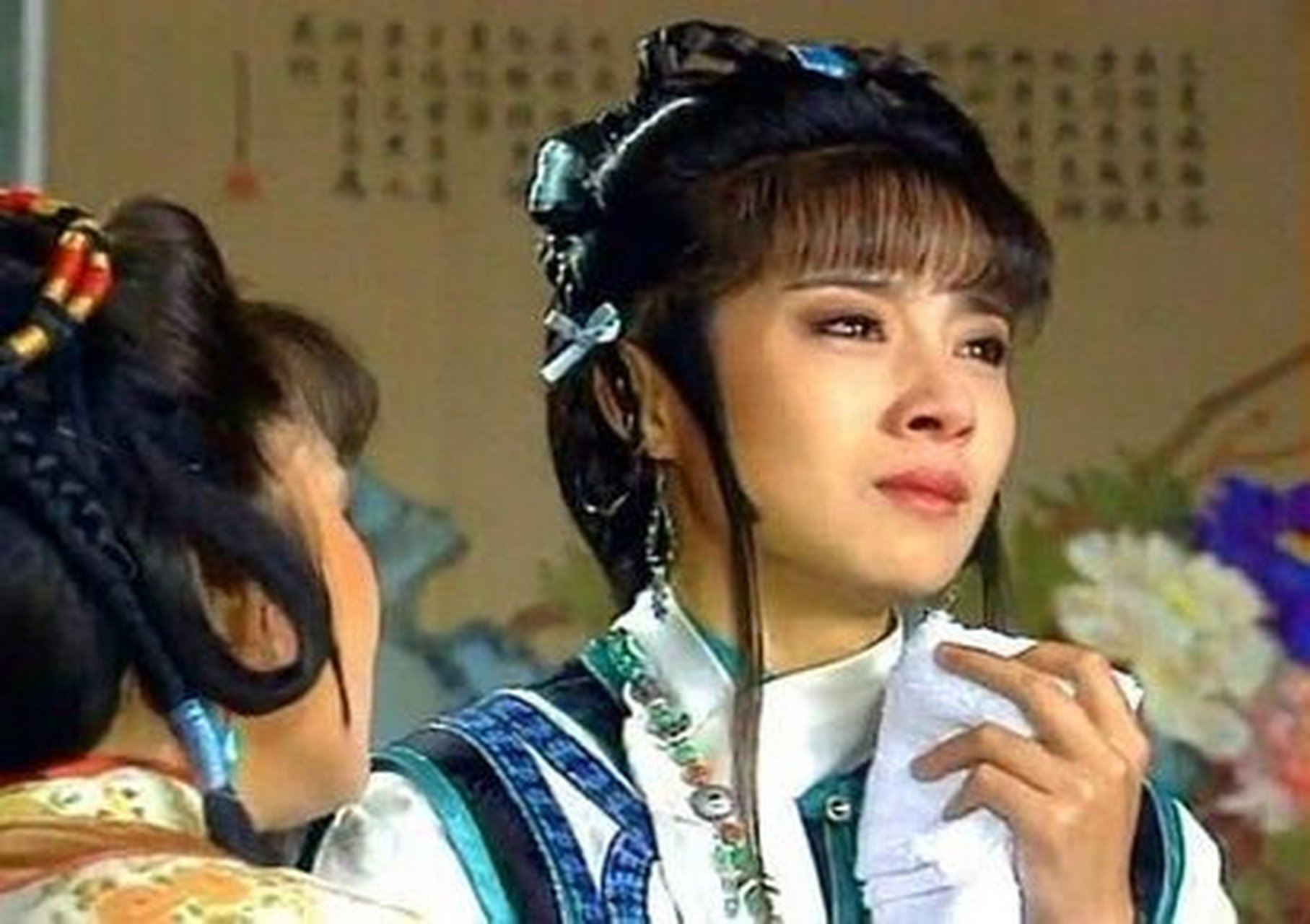 热剧推荐# 当年看琼瑶电视剧《新月格格》就被女主一段虎狼之词给