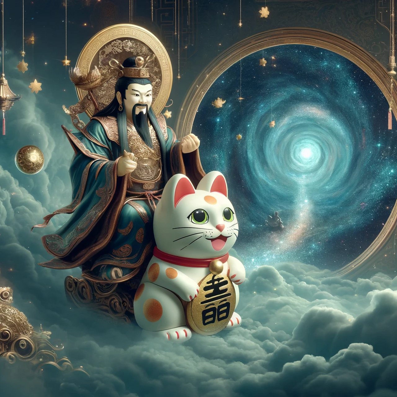 财神招财猫系列#好运继续加倍!刷到就是赚到!关注点赞,财运亨通!