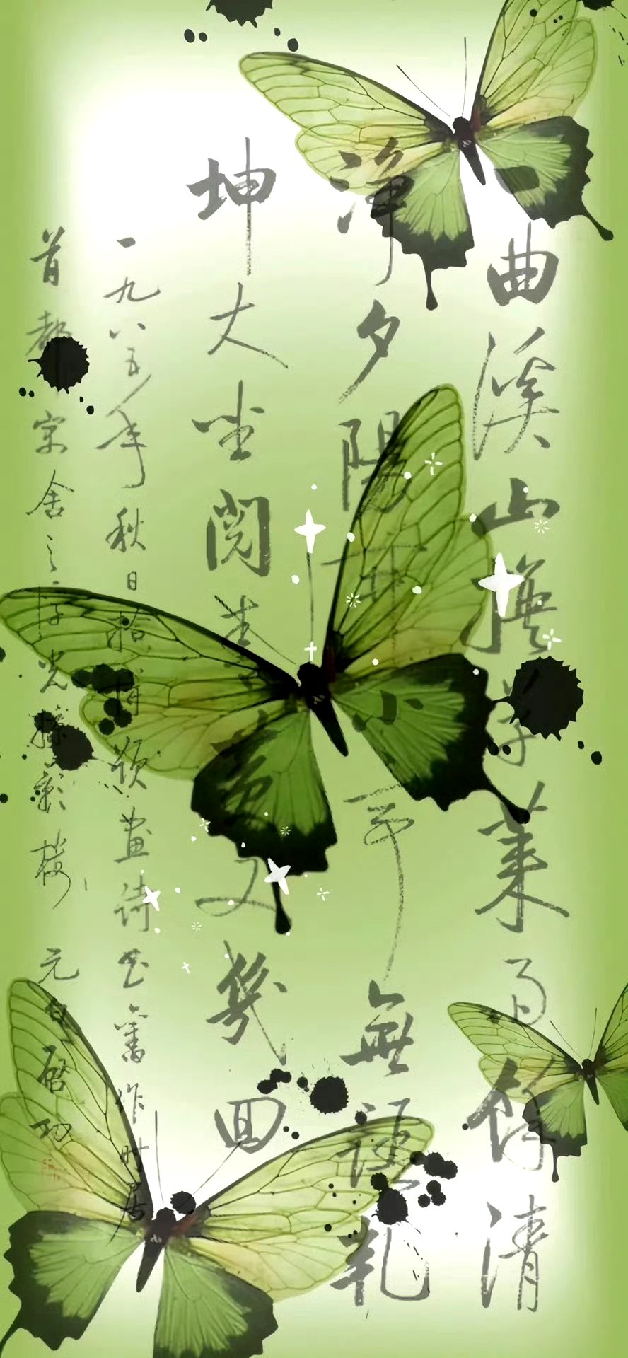 蝴蝶壁纸背景图