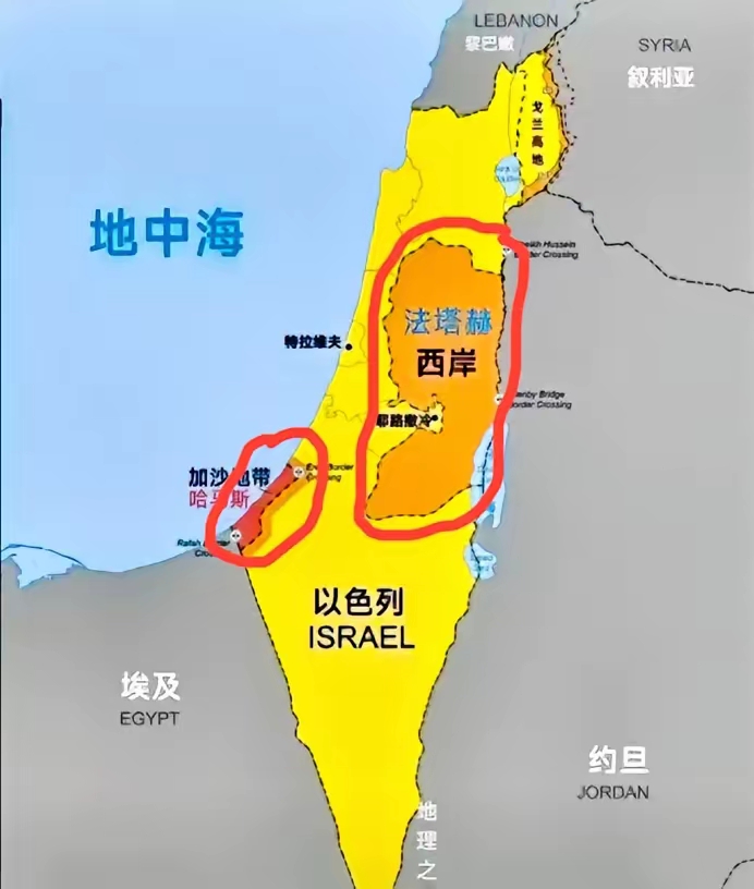 吞并巴勒斯坦 以色列22日宣布,以色列议会已经通过法案,约旦河西岸和