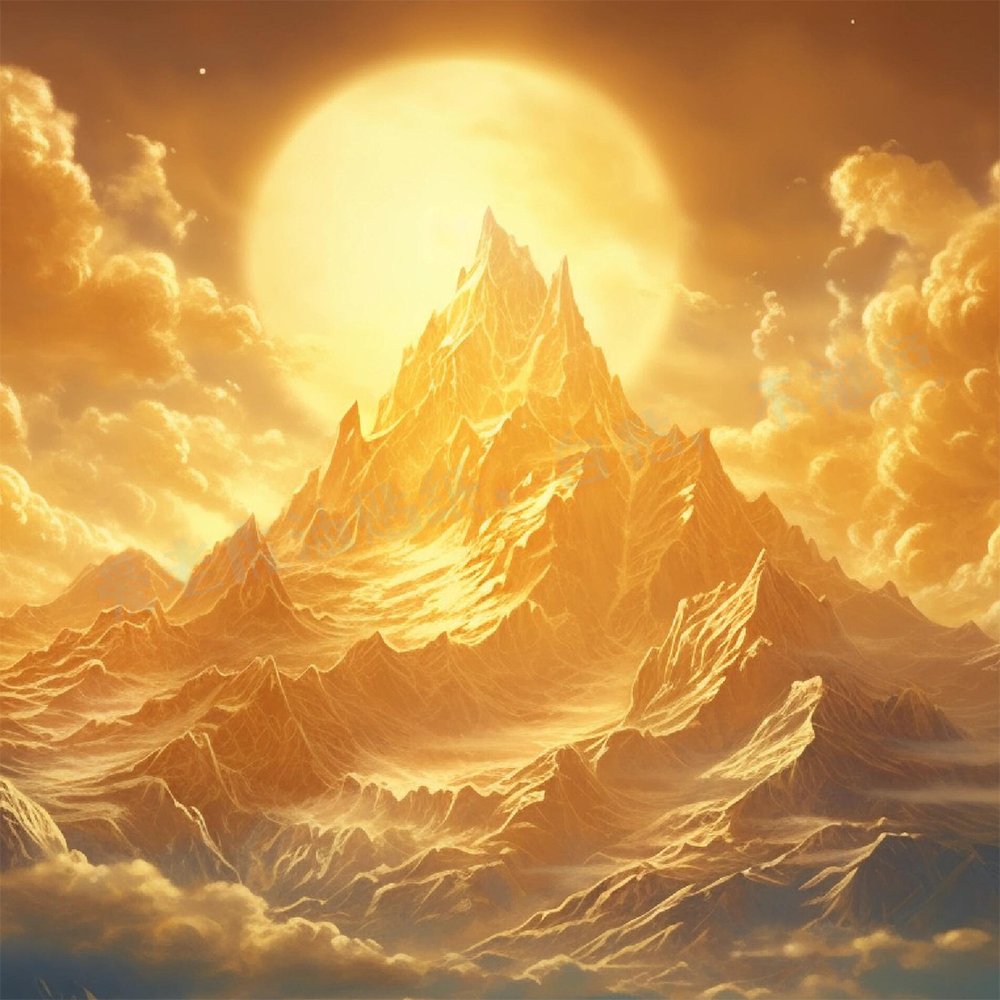 山川共绘锦绣图, 美景如画心陶醉.