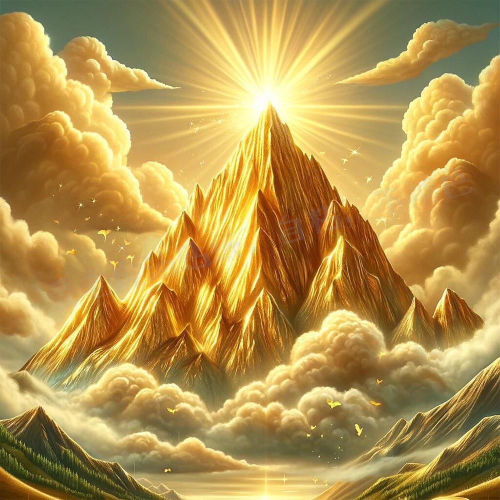 山川共绘锦绣图, 美景如画心陶醉.