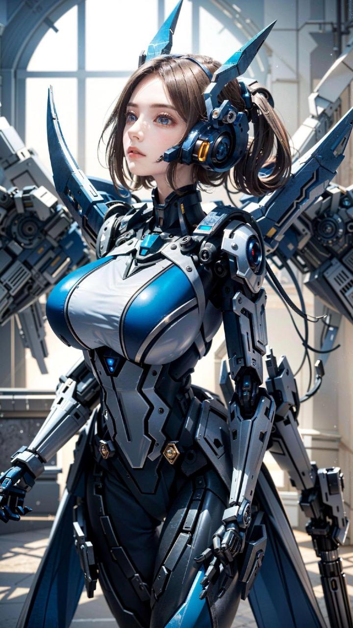 机甲少女,看这配置,战力一定很强