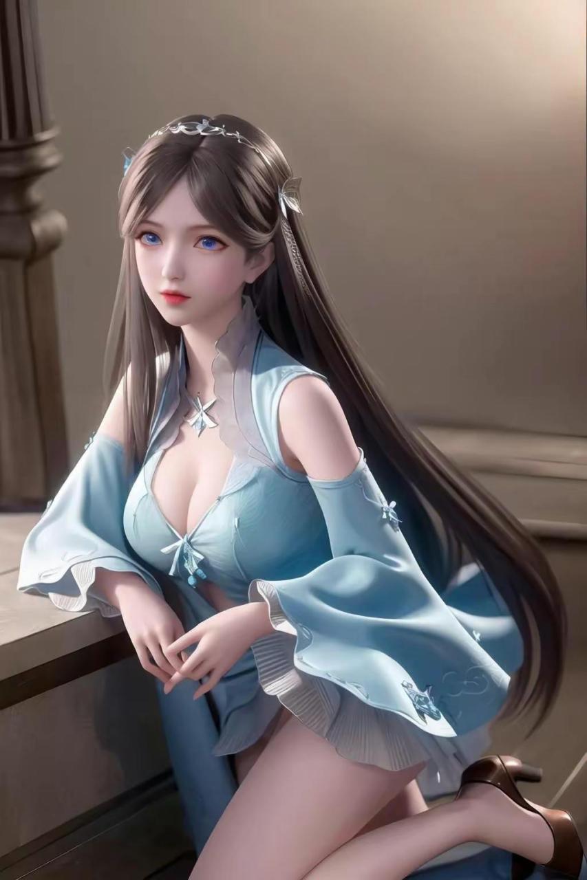 宁荣荣:小奥喜欢我这身衣服吗#斗罗大陆# #ai绘画# #动漫# #美女