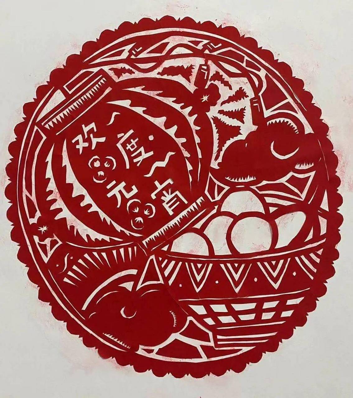 热点引擎计划# 元宵节剪纸窗花