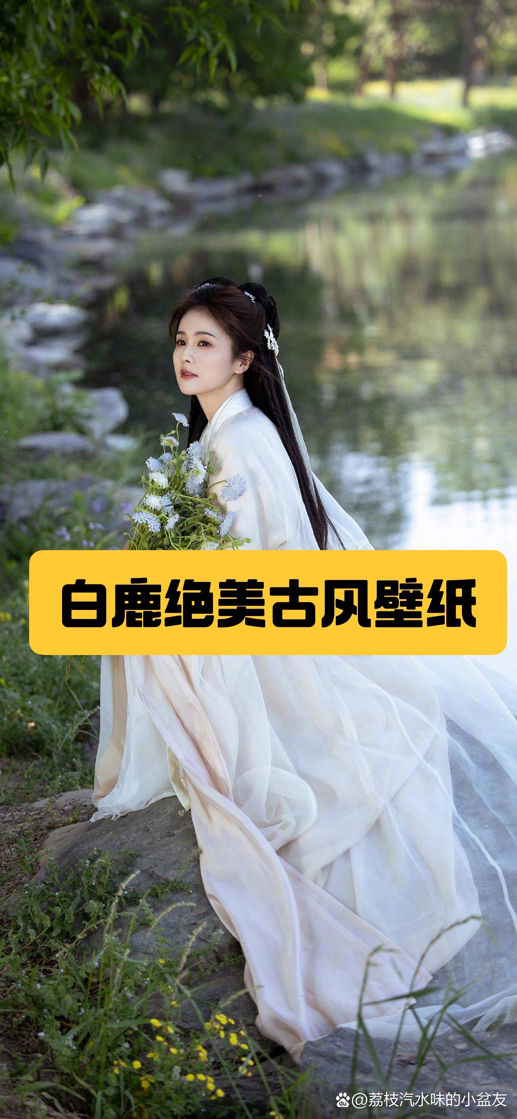 白鹿绝美古风壁纸