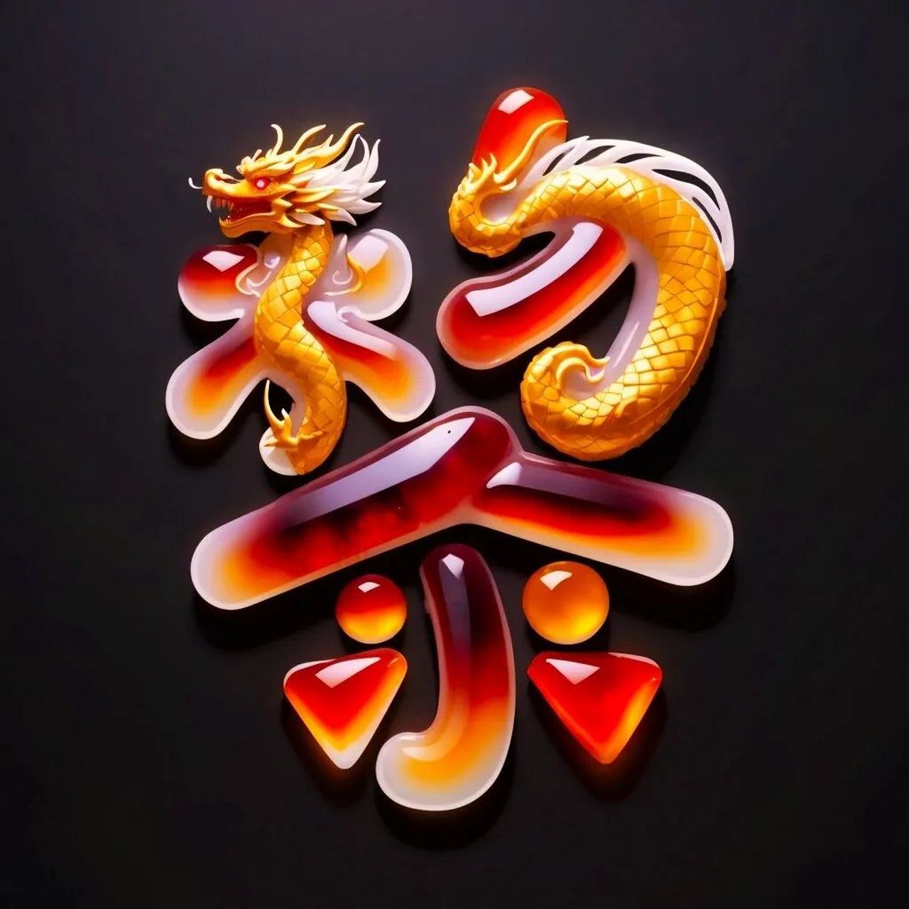 好看的姓氏头像,龙年大吉大利!#2月图文动态激励计划