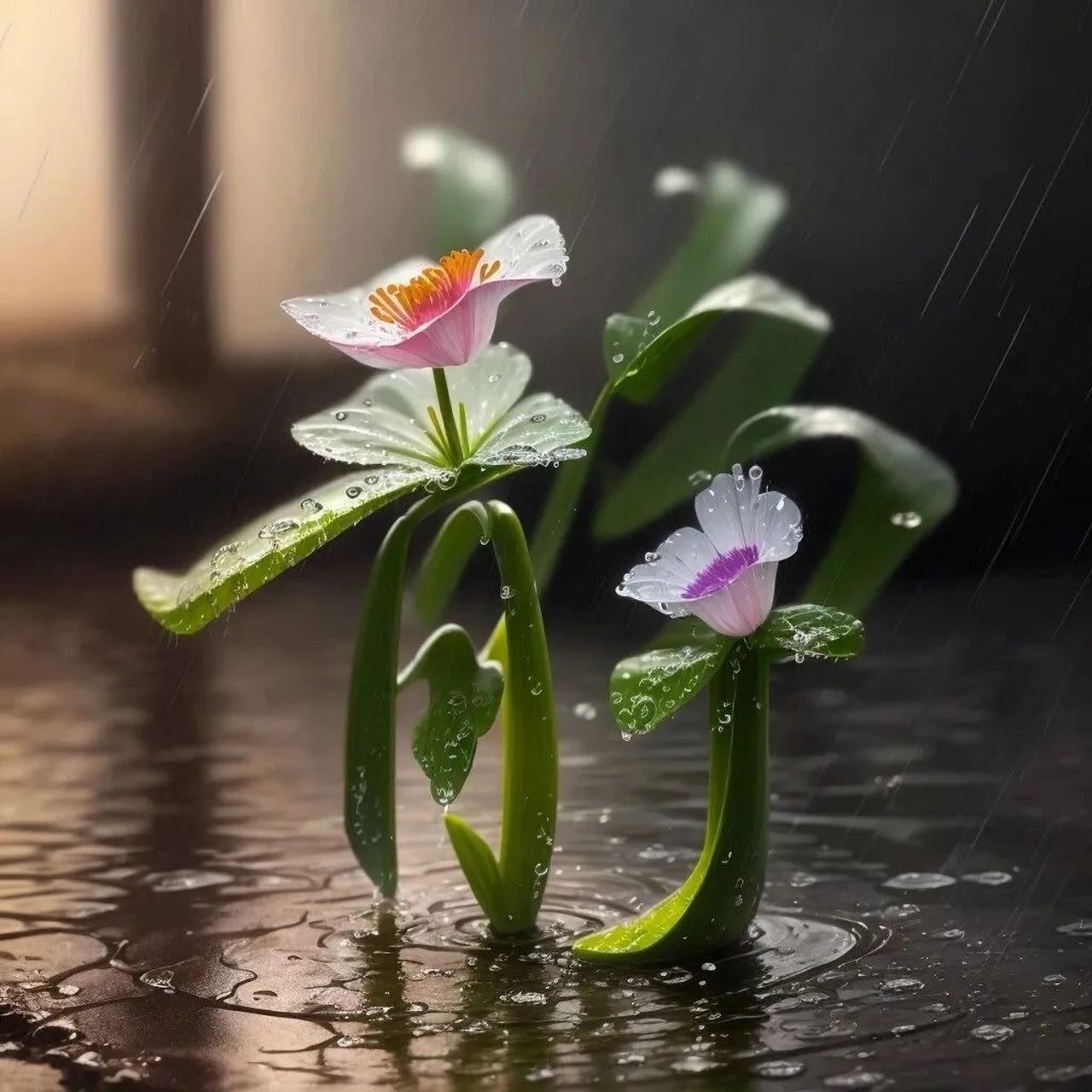 在喧嚣的城市中